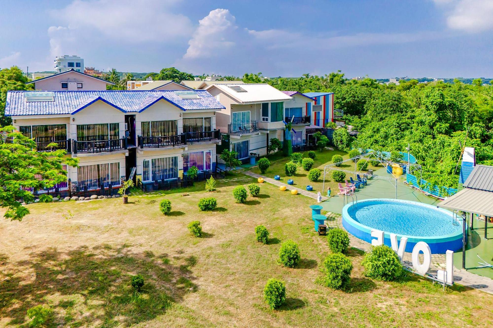 Happiness Ocean View B&B Xiaoliuqiu Bagian luar foto