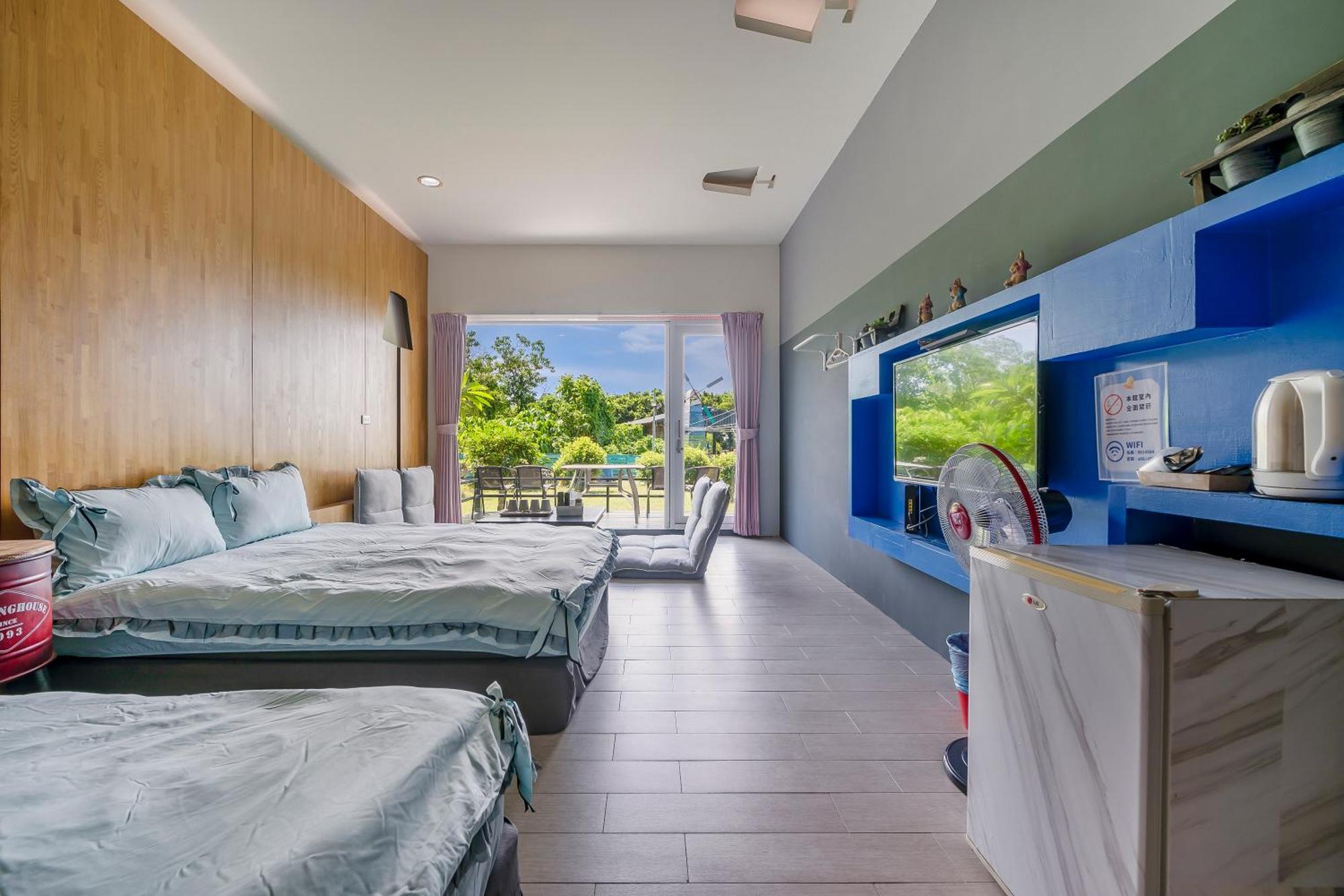 Happiness Ocean View B&B Xiaoliuqiu Bagian luar foto