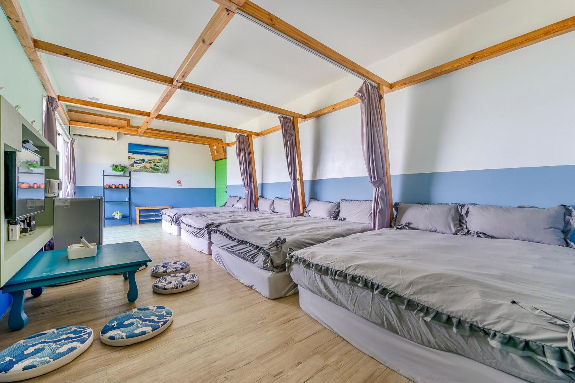 Happiness Ocean View B&B Xiaoliuqiu Bagian luar foto