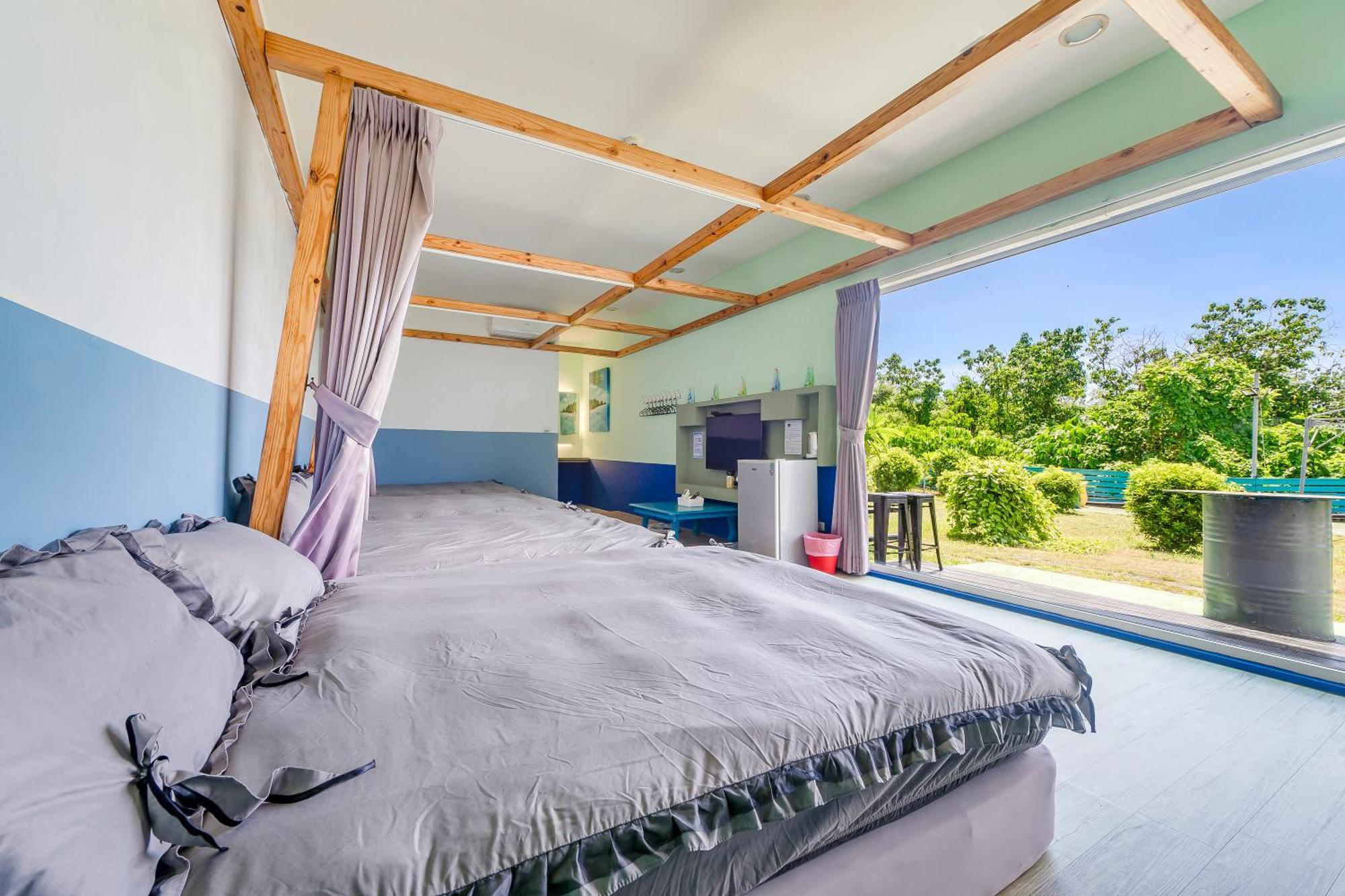 Happiness Ocean View B&B Xiaoliuqiu Bagian luar foto